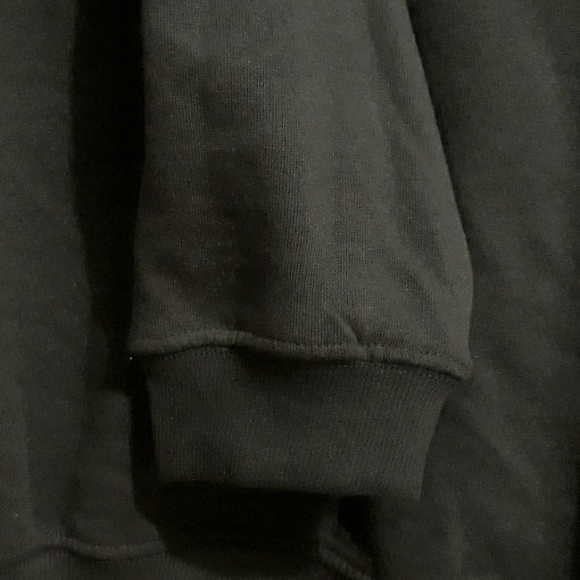 French Connection Fleece Sweatshirt Bulldog Embroidered Crewneck Sweater - Picture 9 of 15